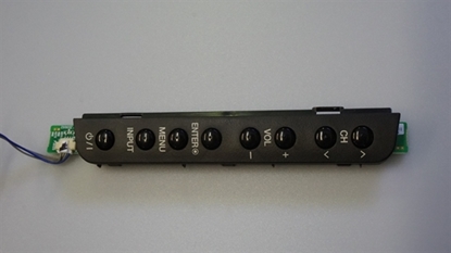 Picture of EAX61548801, 3632-0172-0156, 32LD350-UB, 32LD350, 26LD352C, 26LD350-UB, 26LD350C, LG 32 LCD TV KEYPAD FUNCTION, LG LCD TV KEY PAD