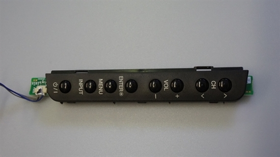 Picture of EAX61548801, 3632-0172-0156, 32LD350-UB, 32LD350, 26LD352C, 26LD350-UB, 26LD350C, LG 32 LCD TV KEYPAD FUNCTION, LG LCD TV KEY PAD