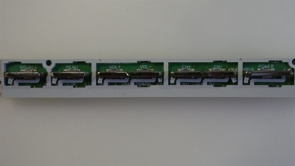 Picture of BN41-00872A CT06121A, LN-T4665F LNT4665FX/XAA SAMSUNG 46 LCD TV KEY PAD FUNCTION, SAMSUNG LCD KEYPAD 