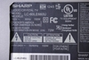 Picture of CANGKE266WJ31, KE266WJ, LC-60LE660U, LC-60C6600U, LC-70LE660U, SHARP 60 LED TV BRAKET WALL MOUNT