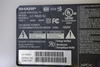 Picture of RUNTK0093FVZB, RUNTK5120TPZB, RUNTK5120TP, 0093FV, JE695R3HA10Z, LC-70UD1U, LC70UD1U, LC-70UD1UA, SHARP 70 LCD TV TCON BOARD