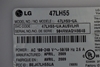 Picture of YW92EK6901P, EAN58270401, 47LH55, 37LH40-UA, 42LH55-UA, 47LH40-UA, 47LH55-UA, 42LH55, LG 47 LCD TV IR SENSOR