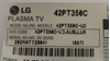 Picture of EBT61712701, EBR72942907, EAX63728604(4), 42PT350, 42PT350-UD, 42PT350-UD.AUSSLLUR, LG 42 PLASMA TV MAIN BOARD