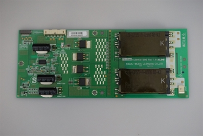 Picture of 6632L-0536A, VF550V, VIZIO VF550M, 55LH40-UA, 55LH400C-UA, LC55VFZ61, VF550X1AJ, VF550XVT1A, VIZIO 55 LCD TV SLAVE INVERTER BOARD
