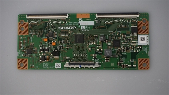 Picture of DUNTK4918TP, DUNTK4918TPZQ, CPWBX, RUNTK, LED40C45RQ, RCA 40 LED TV TCON BOARD
