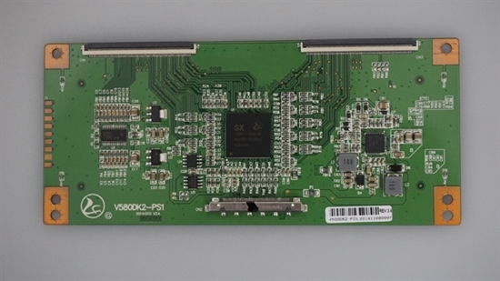 Picture of V580DK2-PS1, 20141010, LED58G45RQ, RCA 58 LED TV TCON BOARD, RCA LED TCON BOARD