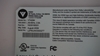 Picture of KEPF9ZA3, 715G3548-K01-000-001U, VT420M, E370VL, VA370M, VT470M, VIZIO 42 LCD TV KEYPAD FUNCTION, VIZIO LCD TV KEYPAD MODULE