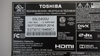 Picture of V650HK1-CS6, V650HP1-LS6 Rev.E1, 65L5400U, 65L5400UB, TOSHIBA 65 LED TV RIBBON CABLE, TOSHIBA LED TV RIBBON CABLE