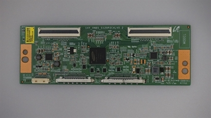 Picture of LJ94-30156D, 14Y_VNB5_S120P2C4LV0.2, Q30156D, LED55G55R120Q, 4531-LE55G55-F2, RCA 55 LED TV TCON BOARD