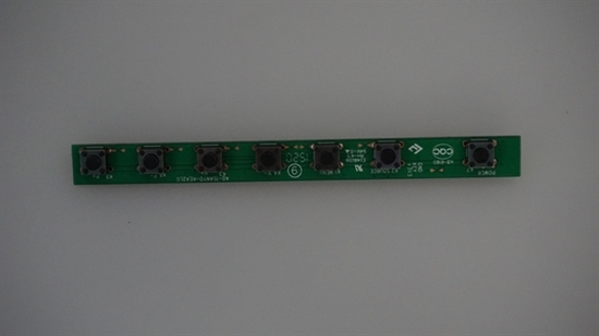 Picture of Sanyo 48" LED TV Keypad Module: E148158, 40-1SANY0-KEA2LG, FW48D25T