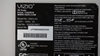 Picture of JE695D3GW80D, E148000, LK600D3GV0BZ, E601I-A3, E601I-A3E, VIZIO 60 LED TV BACK LIGHT CABLE, VIZIO LED TV BACK LIGHT CABLE