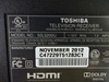 Picture of 75029243, SRE40T VTV-L40715, RE50T, 461C4R51L21, 431C4R51L21, 50L5200U, 50L2200U, TOSHIBA 50 LED TV MAIN BOARD, TOSHIBA LED TV MAIN BOARD