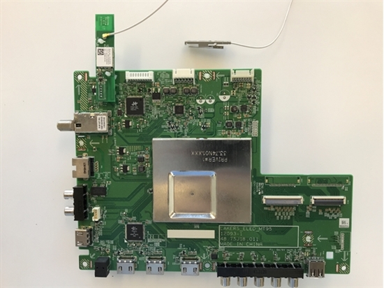 Picture of 55.75J01.001G, 91.75J10.002G, 48.75J10.011, E551I-A2, VIZIO 55 LED TV MAIN BOARD, VIZIO LED TV MAIN BOARD