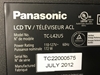 Picture of TZZ00000020A, 431C4V70L01, 461C4V70L01, SPC32T, VTV-L42611, TC-L42U5, TCL42U5, PANASONIC 42 LCD TV MAIN BOARD