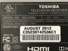 Picture of 75030179, HGRD500010L, FARD50T0401, 50L2200U, TOSHIBA 50 LED TV PLASTIC FUNCTION KNOB, TOSHIBA LED TV FUNCTION KNOB