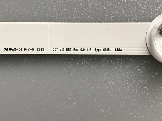 Picture of 6916L-1435A, 1435A, E550I-A0, E550IA0, E550I-AO, VIZIO 55 LED TV BACK LIGHT, VIZIO LED TV BACK LIGHT