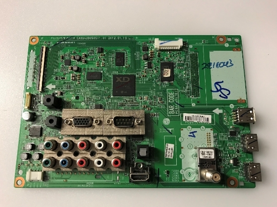 Picture of EBT61855005, CRB31517101, EBT61875107, EBT61855008,  EBT61875109, EAX64280507, PDP60R40000, 60PA6500, 60PA6500-UA, LG 60PA6500-UF