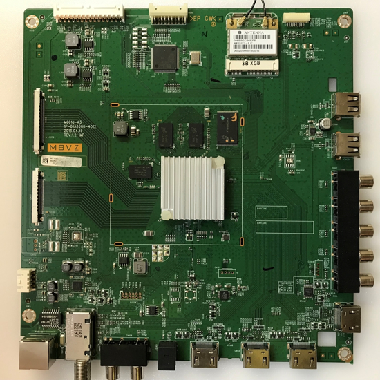 Picture of Y8386012S, 1P-0133C00-4012, 01-60COP001-00, M601D-A3R, M601D-A3, M601DA3, VIZIO 60 LED MAIN BOARD