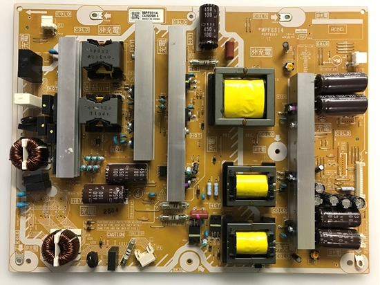 Picture of N0AE6KL00012, MPF6914, PCPF0290, CA2502908, TC-60PUT54, TC-60PUT54-2, TC-P55UT50, TC-P55UT502, TC-P60ST50, TC-P60ST50-2, TC-P60UT50, TC-P60UT50-2, TC-P65ST50, TC-P65ST50-2, PANASONIC 60 PLASMA TV POWER SUPPLY