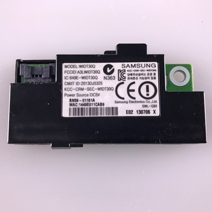 Picture of Samsung Led Tv Wi Fi Module: BN59-01161A, WIDT30Q, WIRELESS LAN, UN65F6400AFXZA, UN65F7050AFXZA, UN65F7100AFXZA, UN65F8000BFXZA, UN65F9000AFXZA, UN75F6300AFXZA, UN75F6400AFXZA, UN75F7100AFXZA, UN75F8000AFXZA, UN50FH5303HXPA