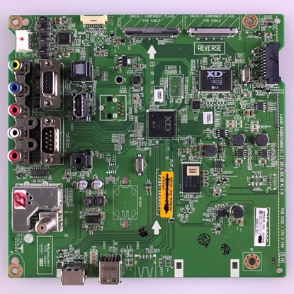 Picture of Lg 60" LED TV Main Board; EBT63340901, CRB34489501, 62393808, EAX65746601(1.2), 60LY340C-UA, 60LY340C-UA.AUSMLJR, 60LX330C-UA.AUSMLJR, 60LX330C-UA