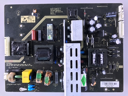 Picture of Sceptre 40" LCD TV Power Supply Board: MIP390HW, MIP390HW-T, KB5150, E255554, ZL03A, X409BV, X409BV-FHD8HJ1L01, X409BV-FHD8HJ1L02, ELDFT395J, ELEFQ391J, SC391TS, SC392TS