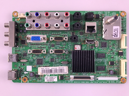 Picture of Samsung 50" Plasma TV Main Board: BN94-03775B, BN41-01344B, BN97-04562A, PN50C550G1FXZA, PN50C550G1F