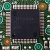Picture of Toshiba 42" LCD TV AV Board: 75006715, V28A00040301, V28A00040500, PE0349, PE0349A1, PE0349A-1, V28A00040301, V28A00040500, DS-1107, TB1328FG, AN5832SA, TMP91FY42FG, NJW1180AF, ENG36E02KF, 42HL167, 47HL167