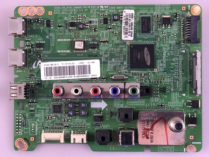 Picture of Samsung 55" LED TV Main Board: BN94-06161D, BN97-06546A, BN41-01778A, S24CS0, MP222EC, MP222EC, NTP-7412S, SEMS23, UN55EH6050FXZA, UN55EH6050F