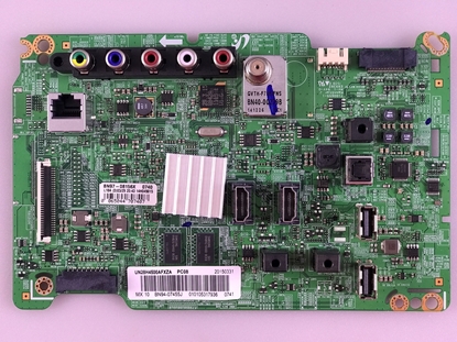 Picture of Samsung 28" LED TV Main Board: BN94-07455J, BN97-08156X, BN41-02245A, BN40-00279B, TAS5747, S13A1D, UN28H4500AFXZA, UN28H4500AFXZC