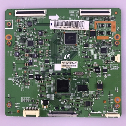 Picture of Samsung 40" LED TV Tcon Board: BN95-00573A, BN97-06365A, BN41-01788A,  SM4152, LQFC031T0B-Q2, 25X40BVSIG, UN40EH6000FXZA, UN40ES6100FXZA
