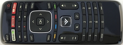 Picture of Vizio LED TV Remote Control: 0980-0306-1022, 600154D00-886-G, E400I-B2, E600I-B3, E470i-A0, E472VL, E472VLE, E500i-A0, E552VLE, M320SL, M370SL, E551d-A0