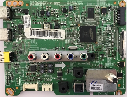 Picture of Samsung 40" LED TV Main Board: BN94-05625H, BN97-06546A, BN41-01778A, SEM23, NTP-7412S, MP222EC, 24H01RP, UN40EH6000FXZA, UN40EH6000FXZC