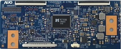 Picture of Hisense 55" LED TV Tcon Board: 9LE098102557704, 55T16-C04, 55.55T16.C03, T550HVN06.0, S301A21, MST7428BB, LC-55LE643U, LC-55LE643U, 55H6SG, 55H7G, DWM55F1G1, TW-78910-A055J, DWM55F1G1, TW-78931-A056K, LED55G55R120Q, 5512-LE55G55-B1, ELEFT556 H5A4M