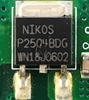 Picture of Toshiba 47" LCD TV Master Inverter Board: 27-D015270-M, VIT70016.90, VIT7001690, 27-D015270, I470H1-24B-L005C, 47HL167, 47LZ196