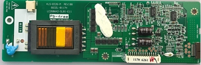 Picture of RCA 26" LCD TV Inverter Board: 6632L-0117H, 996510005769, MSC1691, BA10339F, FDS4435A, L26W11, L26WD12, L32WD12, 26MF605W/17, 26PF5321D/37, LT26HVX