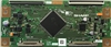 Picture of Sharp 60" LED TV Tcon Board: RUNTK5261TPZN, CPWBX5261TPZN, NT71158MFG, MAX9684, BA3N17, S24C12, LC-60LE452U