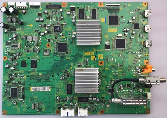 Picture of MITSUBISHI 52" LCD TV Main Board: 921C549004, 921C549005, 921C549008, 921C549003, 921C5490, 211A93201, SC1566I5M-2.5TR, TDA8932BTW, NT5DS32M16BS-5T, AN5832SA, AD9981KSTZ-80, 295P544A20, LT-46144, LT-46133, LT-52244