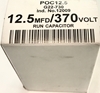 Picture of PACKARD MOTOR RUN CAPACITOR 12.5UF, 370VAC, 12.5Mf 370VAC, No.12009, POC12.5