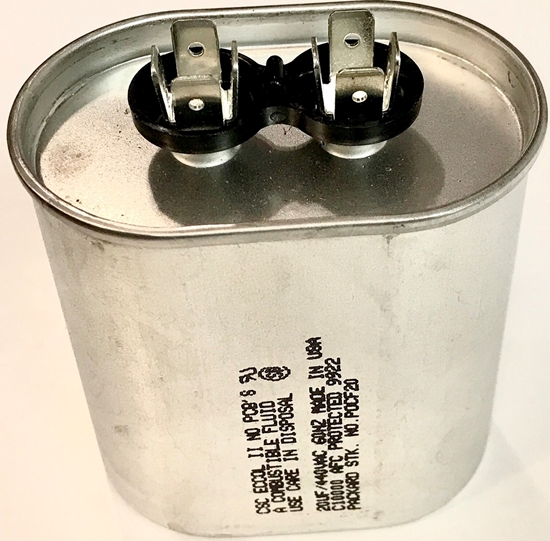 Picture of POCF20, 20MFD 440V, 20UF 440V, G21-907, Run Capacitors