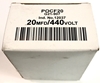 Picture of POCF20, 20MFD 440V, 20UF 440V, G21-907, Run Capacitors
