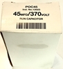 Picture of POC45, 45MFD/370VOLT, 45MFD 370V, 45UF 370V, RUN CAPACITOR