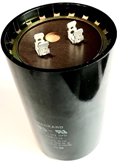 Picture of PRMJ145, 145-174MFD 330VAC, 145-174UF 330V, 145-174MF 330V, 145-174MFD330VAC, RUN CAPACITOR