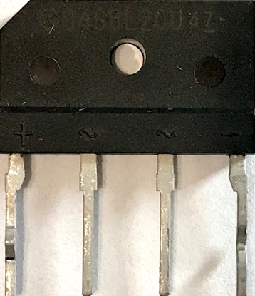 Picture of Bridge Rectified Diode D4SBL20U-7000, 871906240, 8-719-062-40, D4SBL20U 200V 4A