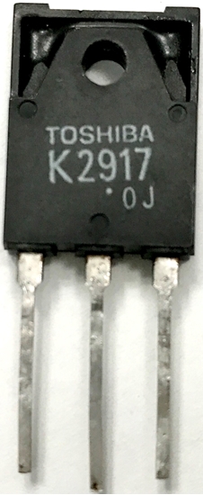 Picture of K2917, 2SK2917, Toshiba K2917 Mosfet N-Channel