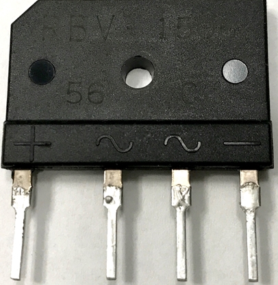 Picture of RBV-1506, RBV1506 Brigde Rectified 600V, 15A