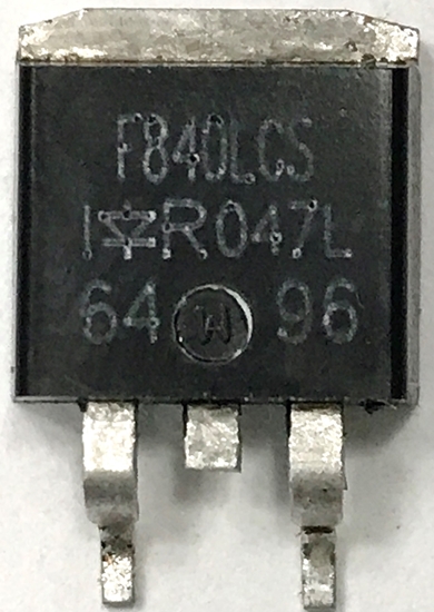 Picture of F840LCS, IRF840L, IRF840LC, IRF840LCPBF, Power Mosfet