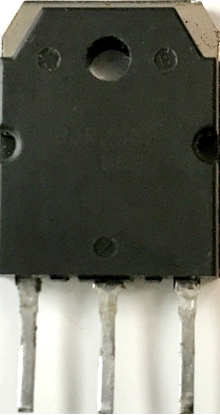 Picture of RJP2557, power transistor or MOSFET NPN-Chanel
