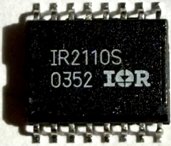 Picture of IR2110S, Gate Drive Supply 10V to 20V, High-voltage, high-speed power MOSFET and IGBT gate driver