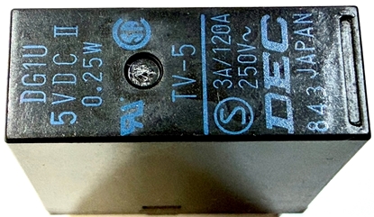 Picture of DG1U, DG1U5VDC, YTMJPQQJI, Original Relay 5V, 3A